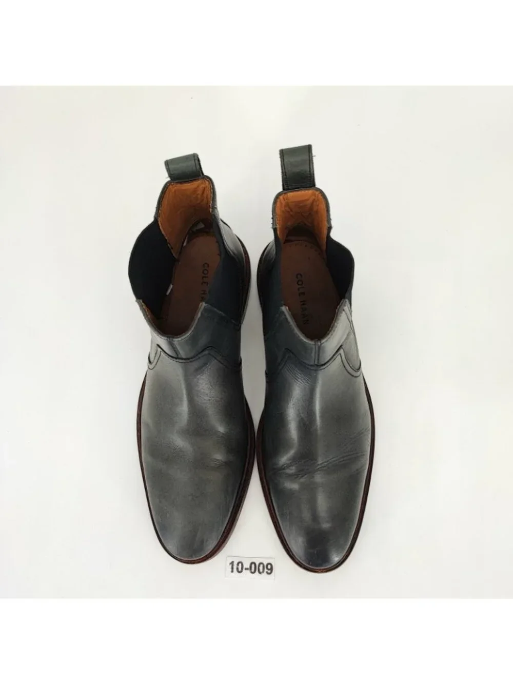Cole Haan Men's Size 10 Boots Leather Black Chelsea Dress Shoes C23800